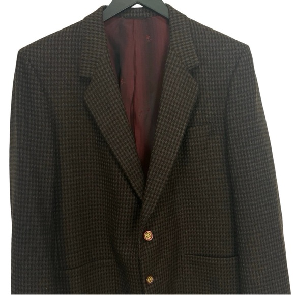Louis Roth Clothes For Field Brothers Wool Blazer Size 44R - Picture 3 of 8